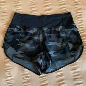 Athleta Black Camo Shorts